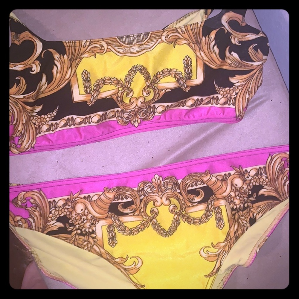 Versace bathing suite worn 1x